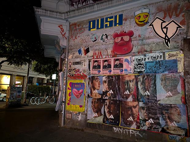 Freie Plakatierung
