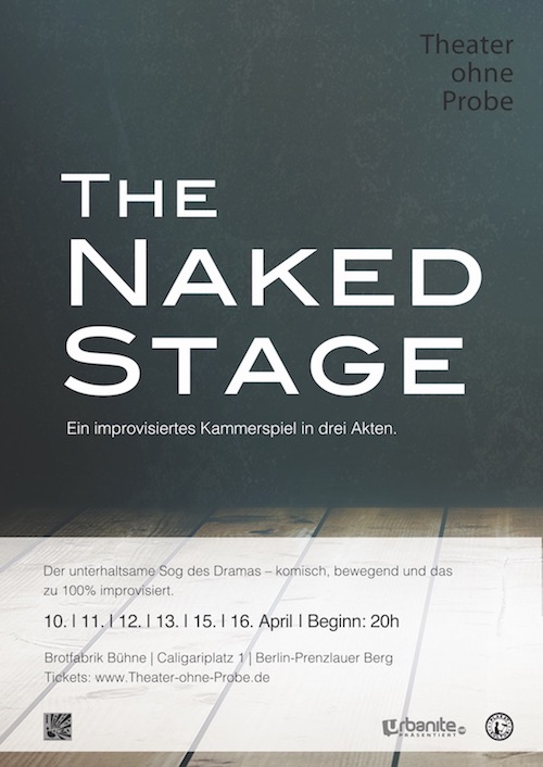 Kulturförderung: The Naked Stage